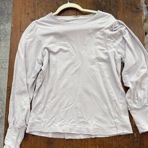 Lavender Long Sleeve Blouse